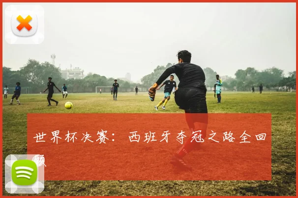 世界杯决赛:西班牙夺冠之路全回顾