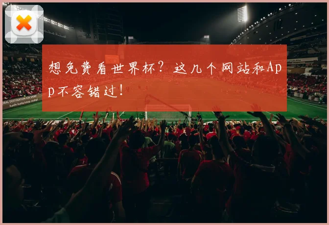 想免费看世界杯？这几个网站和App不容错过！